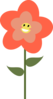 Happy Flower Clip Art
